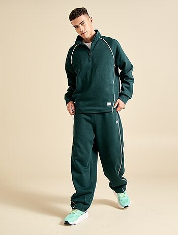 Ekstract - Sweat multi-sport avec col camionneur zippé