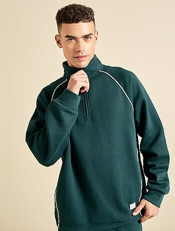 Ekstract - Sweat multi-sport avec col camionneur zippé