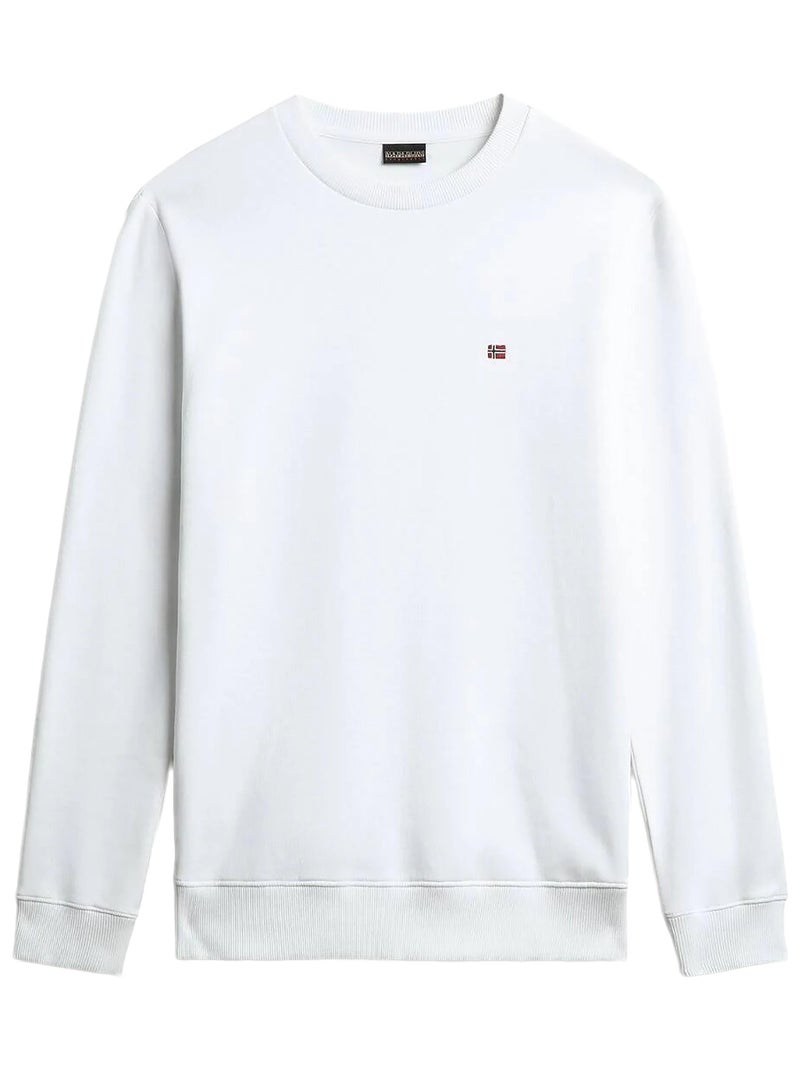 Sweat Napapijri Balis Crew Blanc - Kiabi