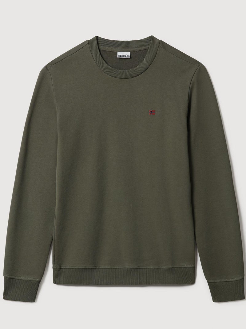 Sweat Napapijri Balis Crew Vert - Kiabi