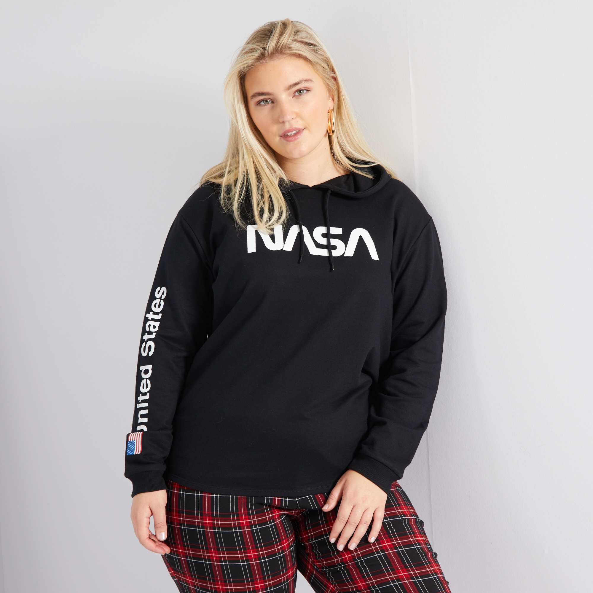 Clothing Pull Nasa Shein Pull Noir Nasa Pull Nasa Noir