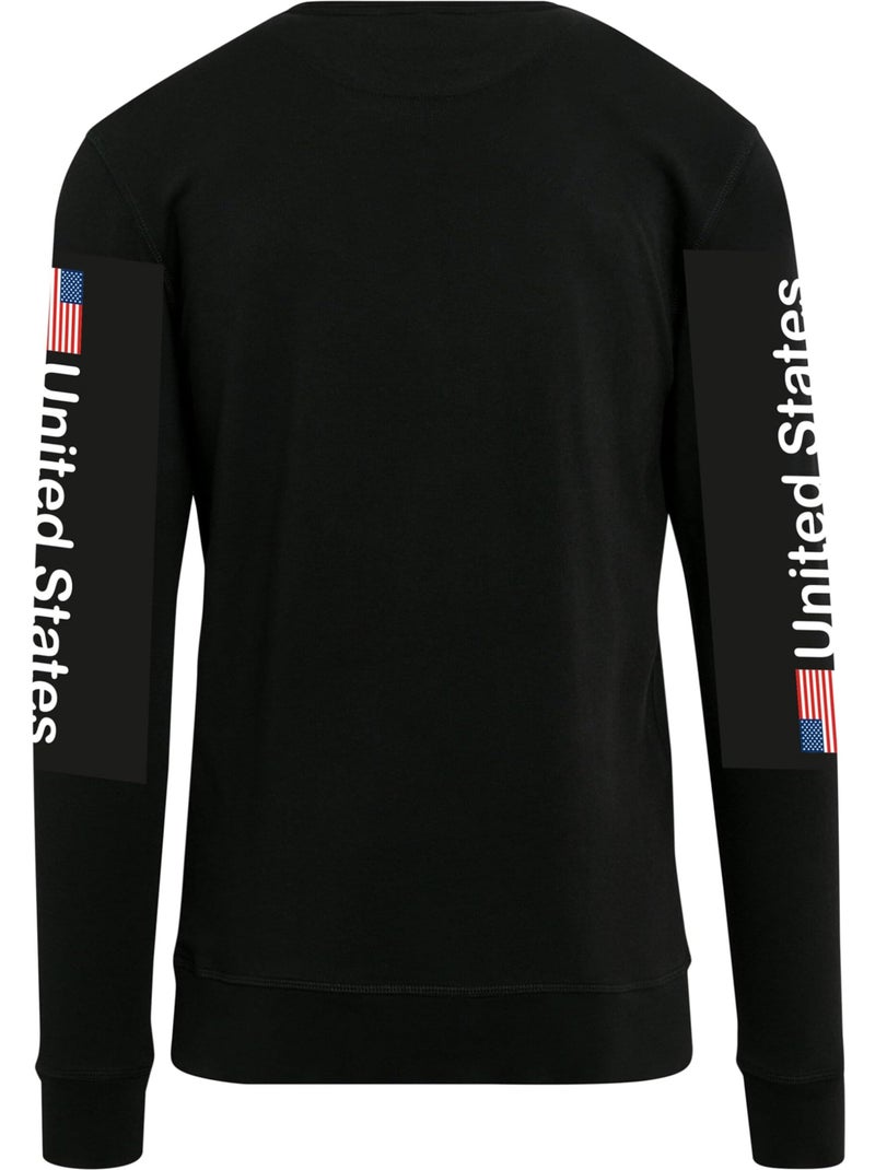 Sweat nasa us - mister tee Noir - Kiabi