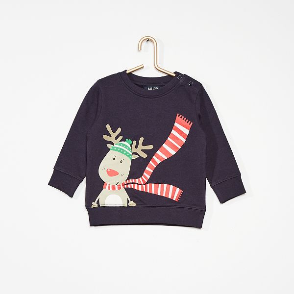 Sweat Noel Bebe Garcon Bleu Marine Kiabi 8 00 Sweat Noel Bebe Garcon Bleu Marine Kiabi 8 00