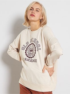 Sweat oversize 'Campus' - Kiabi