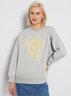 Sweat oversize 'Campus' - Kiabi