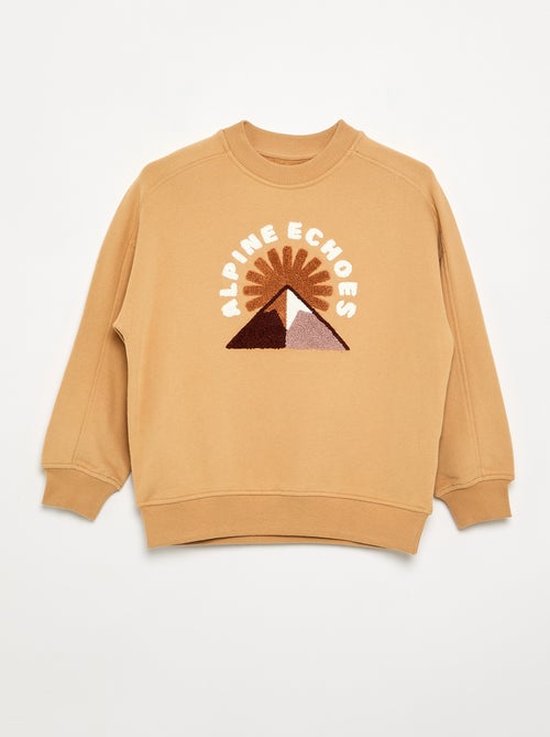 Sweat oversize imprimé - Kiabi