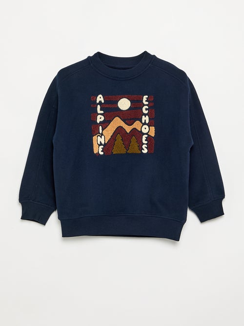Sweat oversize imprimé - Kiabi