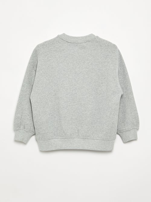 Sweat oversize imprimé - Kiabi