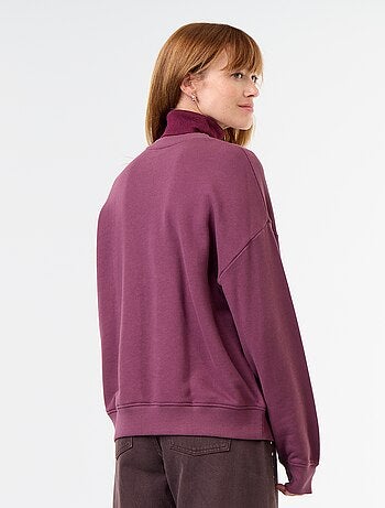 Sweat oversize imprimé