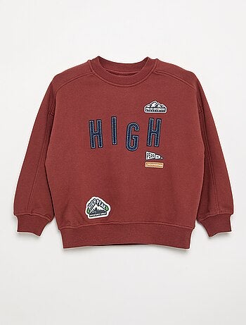 Sweat oversize imprimé