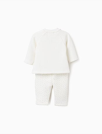 Sweat + pantalon à doublure en peluche
