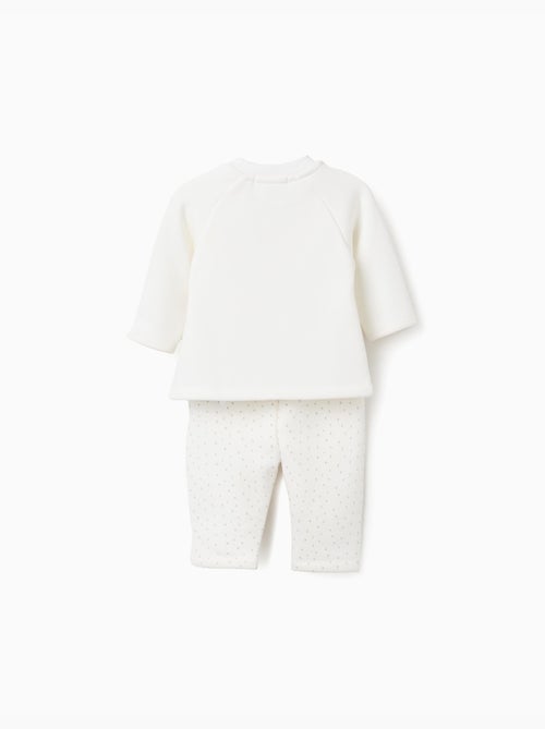 Sweat + pantalon à doublure en peluche - Kiabi