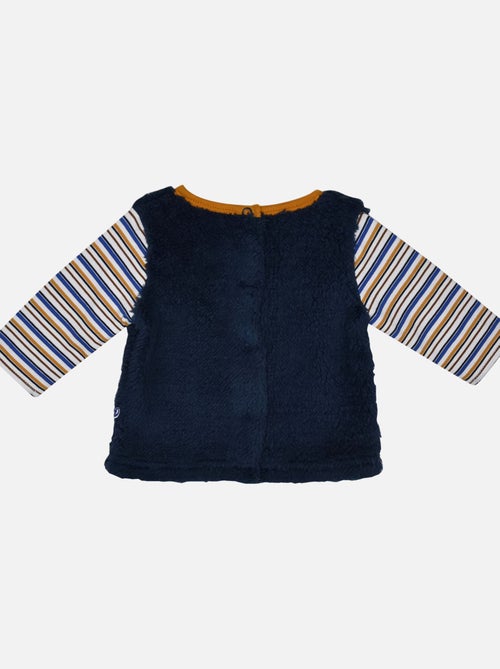 SWEAT + PANTALON + BAVOIR FABIANNO - Kiabi