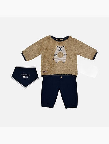 SWEAT + PANTALON + BAVOIR FULGENT