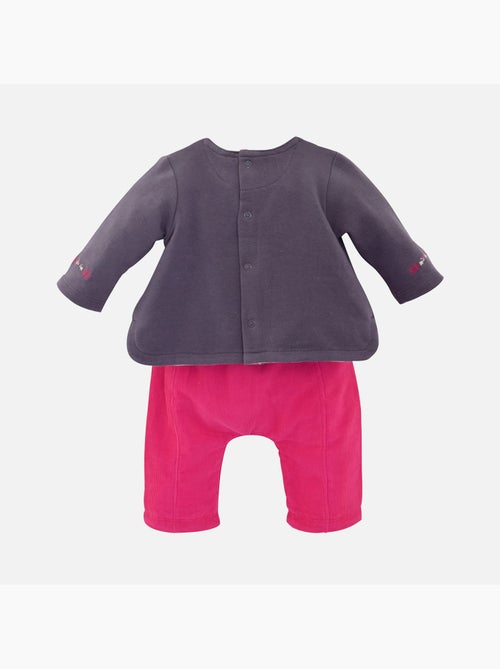 SWEAT + PANTALON BEBE FILLE FOLKLORE BABY - Kiabi