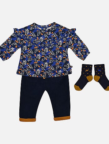 Sweat + pantalon + chaussettes fanelly