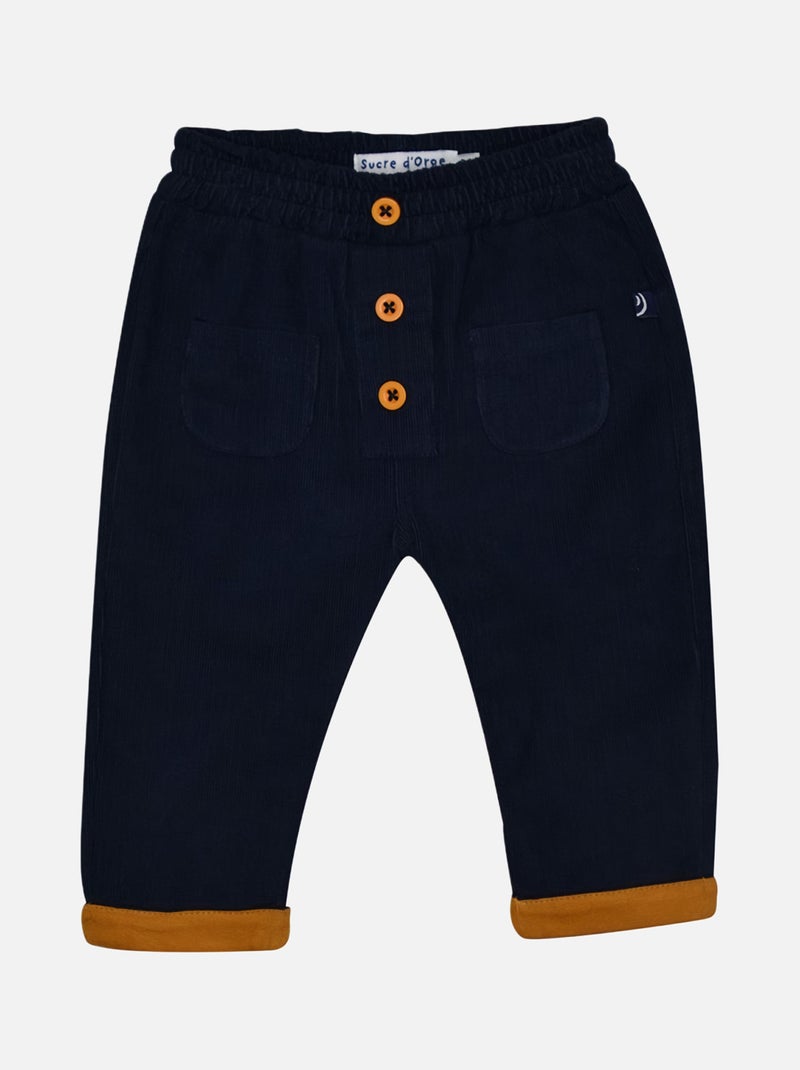 SWEAT + PANTALON + CHAUSSETTES FANELLY Bleu - Kiabi