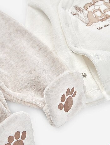 Sweat + pantalon en coton recyclé