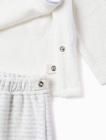 Sweat + Pantalon en Velours Cloud