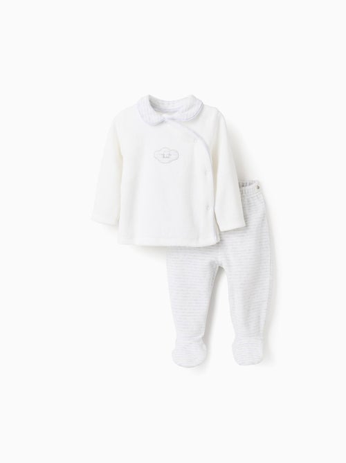 Sweat + Pantalon en Velours Cloud - Kiabi