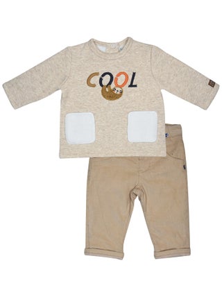 SWEAT PANTALON IANN MOLLETON BEBE