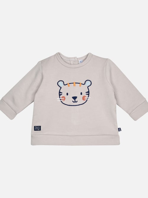 SWEAT PANTALON JAROD MOLLETON BEBE - Kiabi