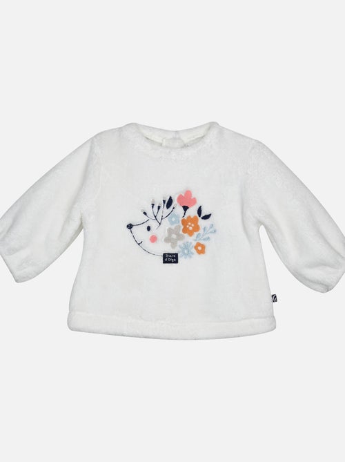 SWEAT PANTALON JEMINA MAILLE BEBE - Kiabi