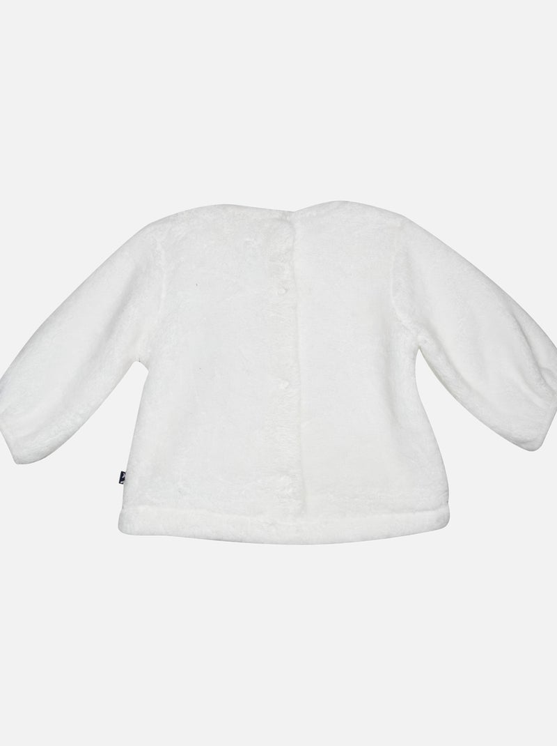 SWEAT PANTALON JEMINA MAILLE BEBE Beige - Kiabi