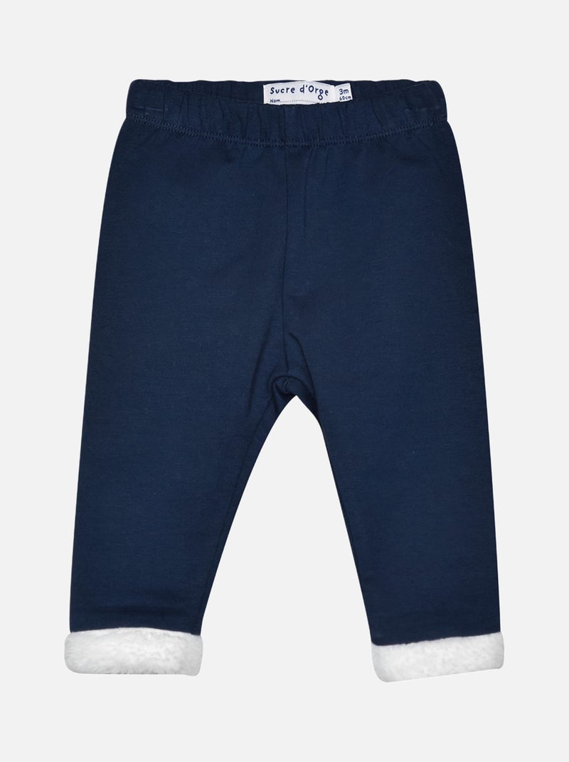 SWEAT PANTALON JEMINA MAILLE BEBE Beige - Kiabi