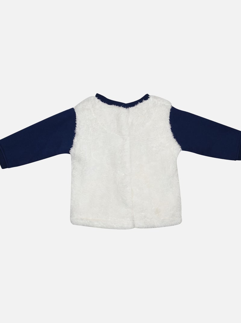 SWEAT PANTALON JOSE MAILLE BEBE Beige - Kiabi