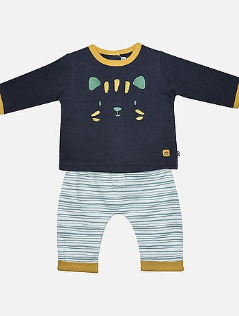 SWEAT + PANTALON MAILLE FRAMBOISIER