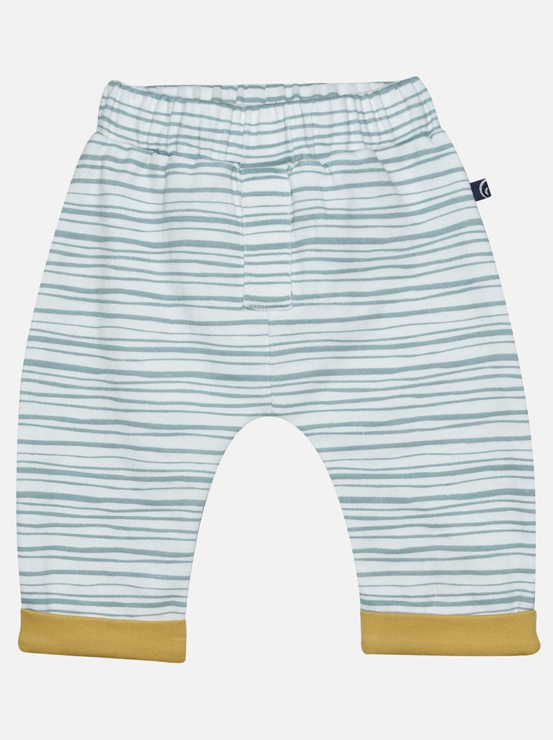 SWEAT + PANTALON MAILLE FRAMBOISIER Blanc - Kiabi