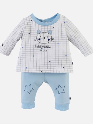 SWEAT + PANTALON MODELE BASTIN 1/6 MOIS
