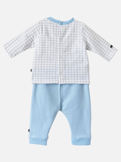 SWEAT + PANTALON MODELE BASTIN 1/6 MOIS - Kiabi