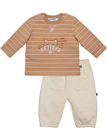 Sweat pantalon sacha maille bebe