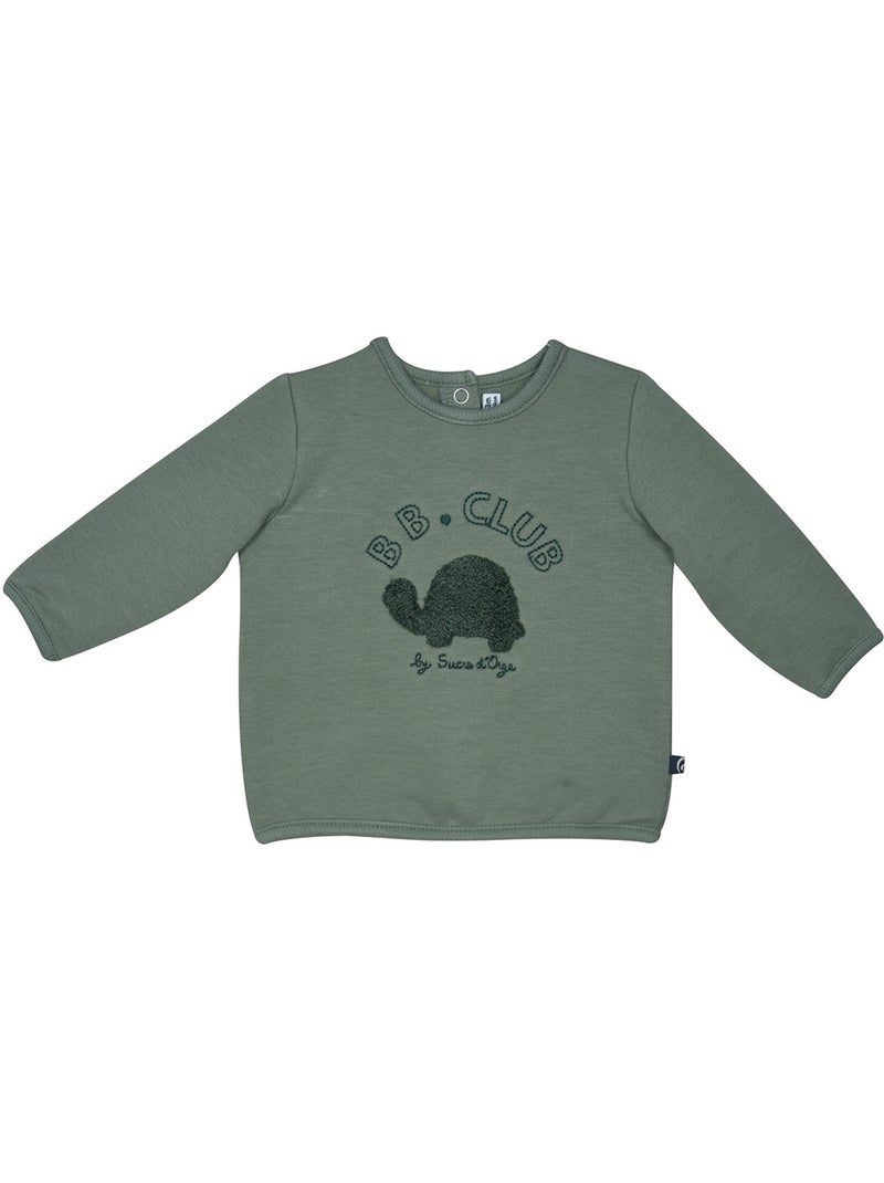 Sweat pantalon shad molleton bebe Vert - Kiabi