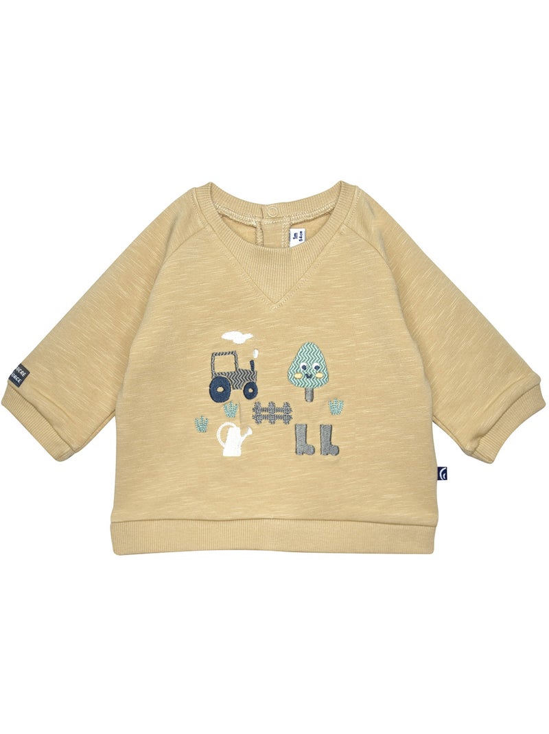 Sweat pantalon stephane maille manches longues Beige - Kiabi