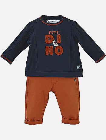 SWEAT + PANTALON TWILL DINO