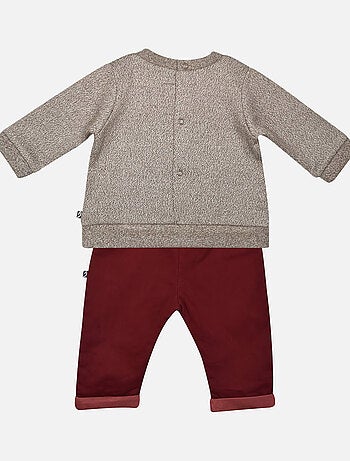 SWEAT + PANTALON TWILL FLORIBERT