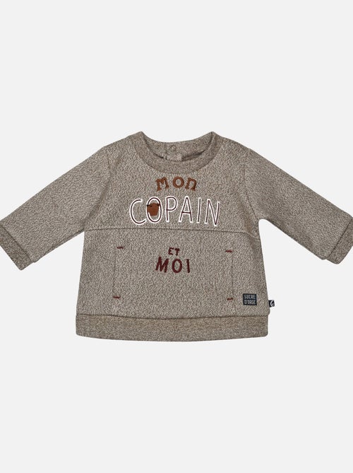 SWEAT + PANTALON TWILL FLORIBERT - Kiabi