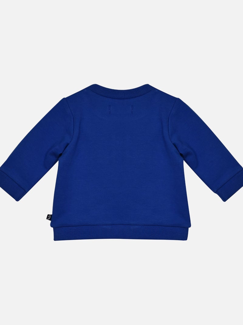 SWEAT + PANTALON VELOURS FREDERIC Marron - Kiabi