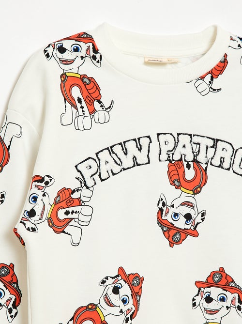 Sweat 'Pat Patrouille' en French Terry - Kiabi
