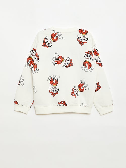 Sweat 'Pat Patrouille' en French Terry - Kiabi