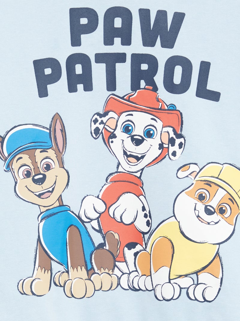 Sweat 'Pat Patrouille' en French Terry Bleu - Kiabi
