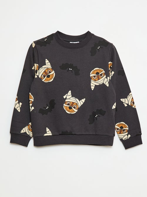 Sweat 'Pat Patrouille' Halloween en molleton à motif - Kiabi
