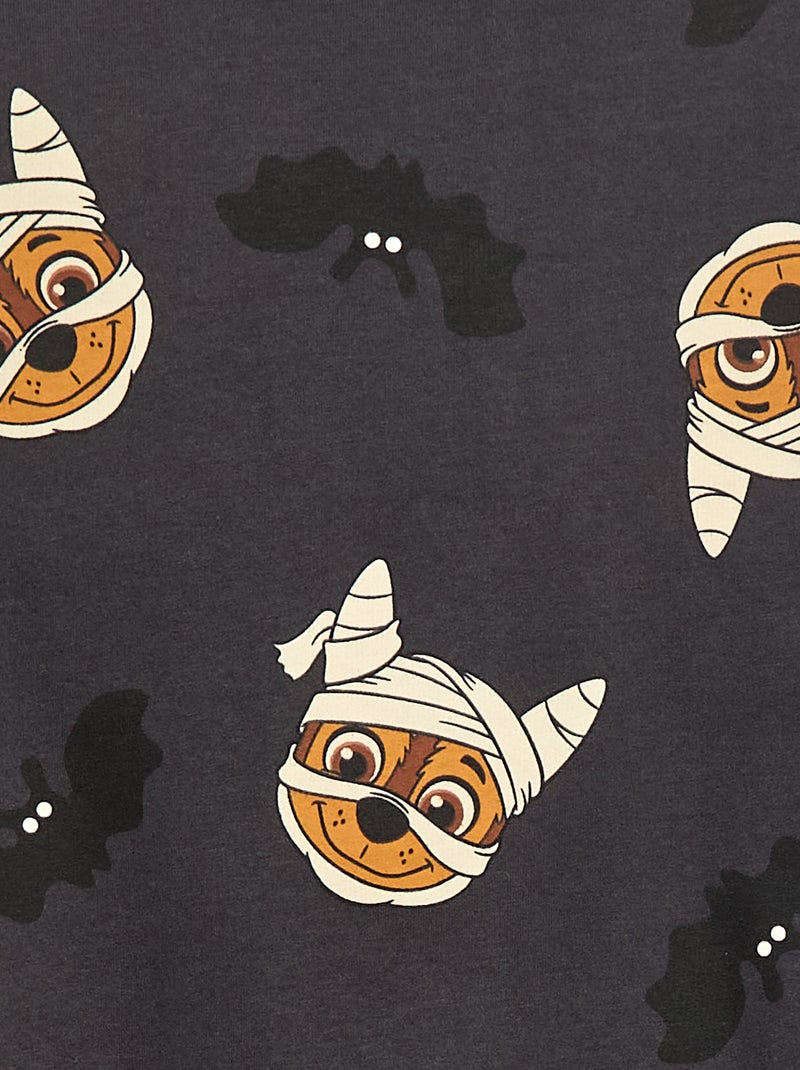 Sweat 'Pat Patrouille' Halloween en molleton à motif Gris - Kiabi