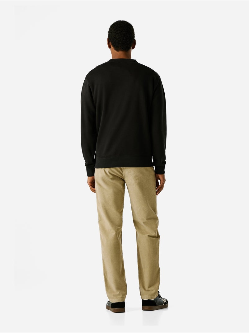 Sweat Pepe Jeans griffin crew Noir - Kiabi