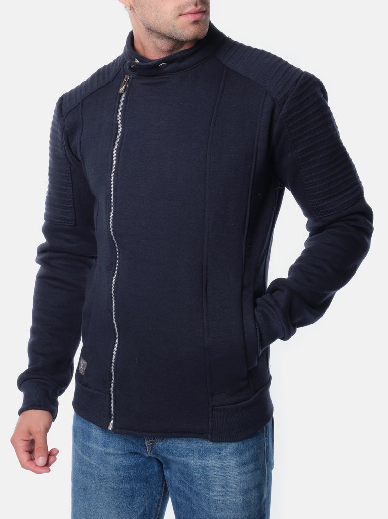 Sweat perfecto Bleu marine - Kiabi