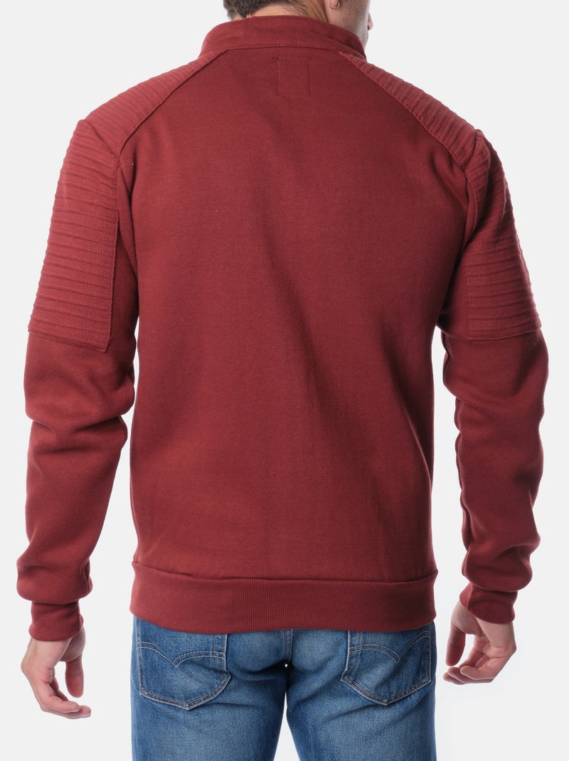Sweat perfecto Bordeaux - Kiabi