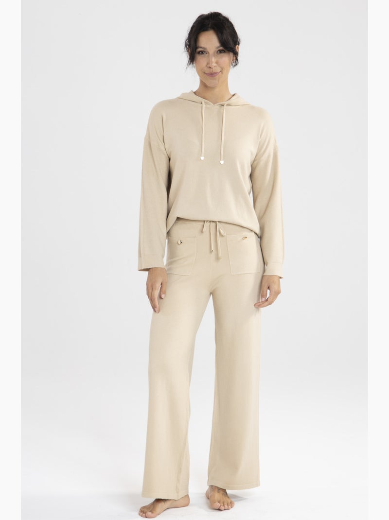 Sweat Piper2  Avec Col Capuche | Gerard Pasquier Camel - Kiabi